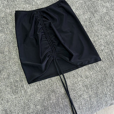 חצאית כיווץ שחורה